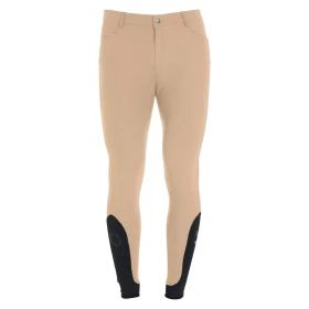 Equestro Pantaloni Uomo Aria Slim Fit Full Grip