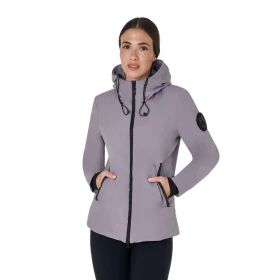 Equestro Piumino donna idrorepellente e antivento slim fit