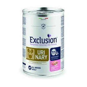 Exclusion Diet Formula Urinary Maiale, sorgo e riso cane 400 gr