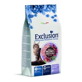 Exclusion Medit Noble Cat Giant Sterilized Pollo - Dorado