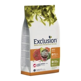 Exclusion Medit Noble Large Puppy Manzo 12 kg - Dorado