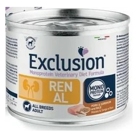Exclusion Renal Pork & Sorghum and Rice - All Breeds
