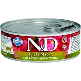 Farmina ND Umido Quinoa Skin Anatra/Cocco 80g per Gatti