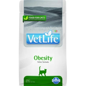 Farmina Vet Life Cat Obesity 400g - Mangime Dietetico per Gatti