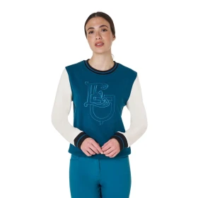 Felpa girocollo donna Equestro EQ