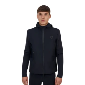 Felpa tecnica uomo Equestro Ridertechnology con cappuccio