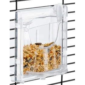 Ferplast Brava 1 Mangiatoia Trasparente 8,5x6,8x9,5 cm