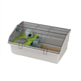 Ferplast CRICETI DELUXE - Gabbia con tetto apribile per Criceti