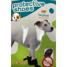 Ferplast Protective Shoes - scarpine nere L (2 pezzi)
