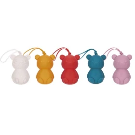Ferribiella Portasacchetti Teddy Silicone Rosa