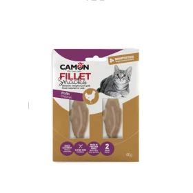 Filetti di Pollo Camon 40g per Gatti