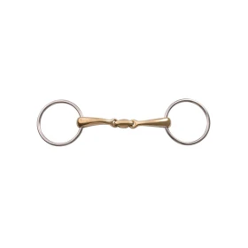 Filetto anatomico doppio snodo Umbria Equitazione - curva 11 mm coppa 16 mm
