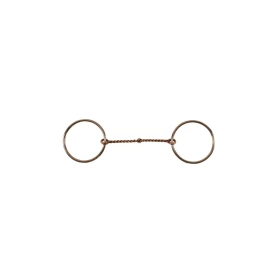 Filetto Western torciglione in rame - Pool's - 12,5 cm