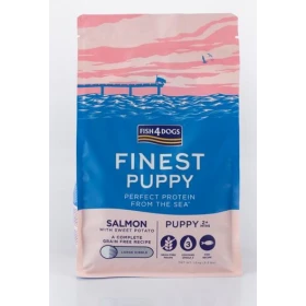 FISH4DOGS Finest Puppy Salmone/Patate (Large Kibble) kg 1,5