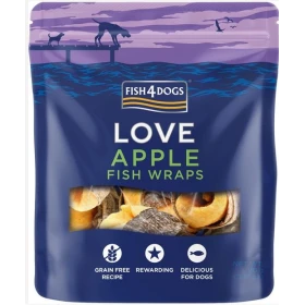 Fish4Dogs Love Involtini Pesce/Mela 90g