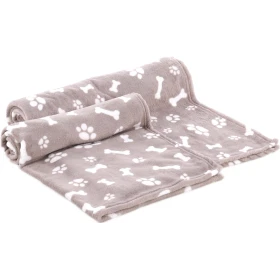 Flamingo Coperta Zuma Beige 100x70x0,5 cm