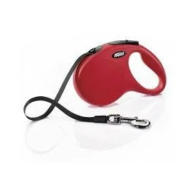 Flexi New Classic XS - Guinzaglio a fettuccia 3 m Rosso