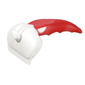 Foolee Easee strumento de-shedding per cani rosso
