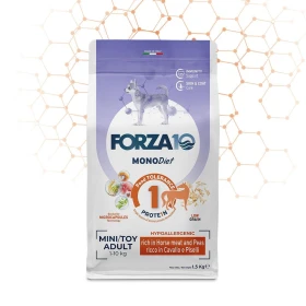 Forza10 MonoDiet Mini/Toy Cavallo e Piselli 1,5 kg