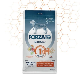 Forza10 Dog Medium Diet Low Grain Cavallo/Piselli
