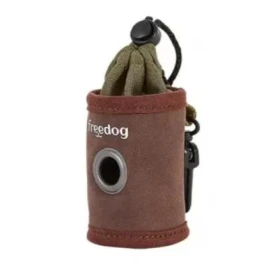 Freedog Dispenser Porta Sacchetti Lino Verde Foresta