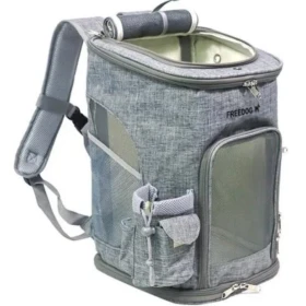 FreeDog Zainetto K2 Pro Grigio 27 x 27 x 43 cm