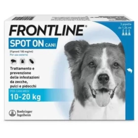Frontline Spot-On Cani 10/20 - 3 Pipette