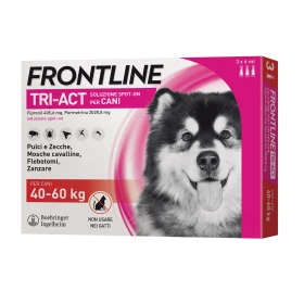 Frontline Tri-Act 40-60 kg - Protezione Antiparassitaria per Cani