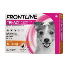 FRONTLINE Tri-Act 5-10 kg - Soluzione Antiparassitaria per Cani