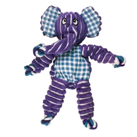 KONG Floppy Knots Elefante Viola M-L