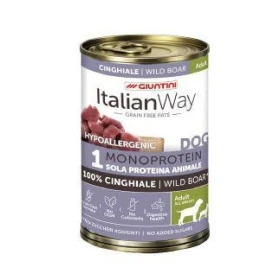 Giuntini Italian Way Hypo GF Paté Cinghiale per Cani 400 g