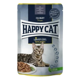 HappyCat Culinary Pollame 24 x 85 g - Umido per gatti