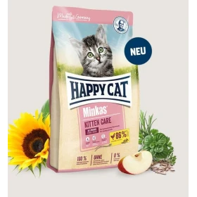 Happycat Minkas Kitten Care Pollo 10 kg - Crocchette per gattini