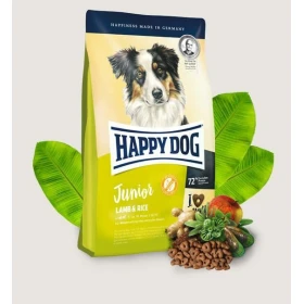 HAPPYDOG Junior Sensible Agnello e Riso 4 kg
