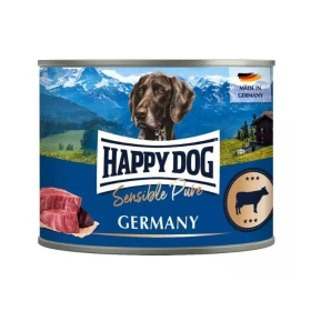 HappyDog Manzo 200 g – Cibo umido per cani