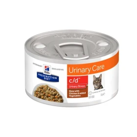 Hill's c/d Stress Spezzatino Pollo e Verdure per Gatti 82 g