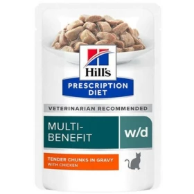 Hill's W/D Gatto - Buste 12 x 85 g