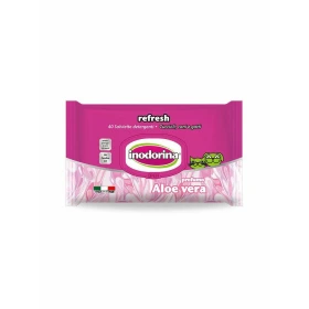 Inodorina Salviette all'Aloe Vera per Cani - 40 pezzi