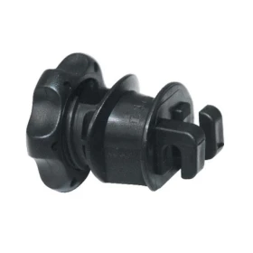 Isolatori per Filo e Corda elettrica Isobloc paletto fino 14 mm - 25 pz - Lacme