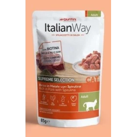 Italian Way Cat Buste 28 x 85g Maiale/Spirulina - Giuntini
