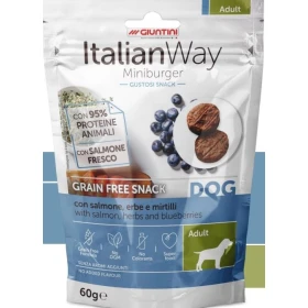 Italian Way Dog Burger Salmone 60g - Giuntini