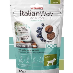 Italian Way Dog Burger Trota 60g - Giuntini