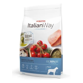 Italian Way Adult med/maxi Salmone e Aringhe 12 kg