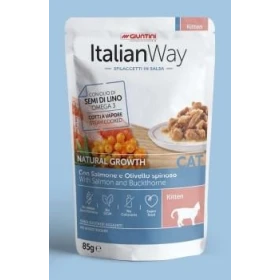Italian Way Kitten Bustine 28 x 85g Salmone/Olivello Spinoso - Giuntini