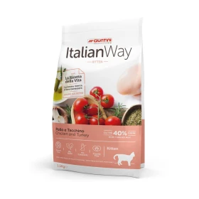 Italian Way Kitten Pollo e Tacchino 1,5 kg