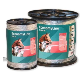 Kerbl Corda elettrica 14 mm - 500 m per recinti elettrici