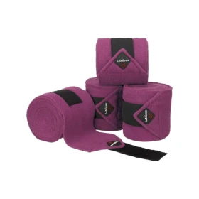LeMieux Fasce Polo Plum - Set da 4
