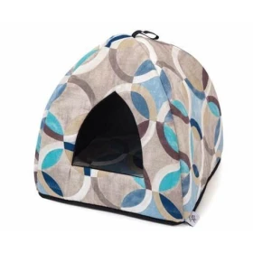 LEOPET Cuscione Brick Black 80x120x15 cm