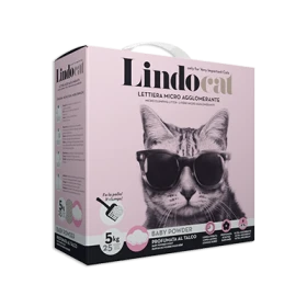 Lettiera Agglomerante Baby Powder - Lindocat