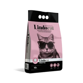 Lettiera agglomerante bentonite Lindocat Prestige Bianca